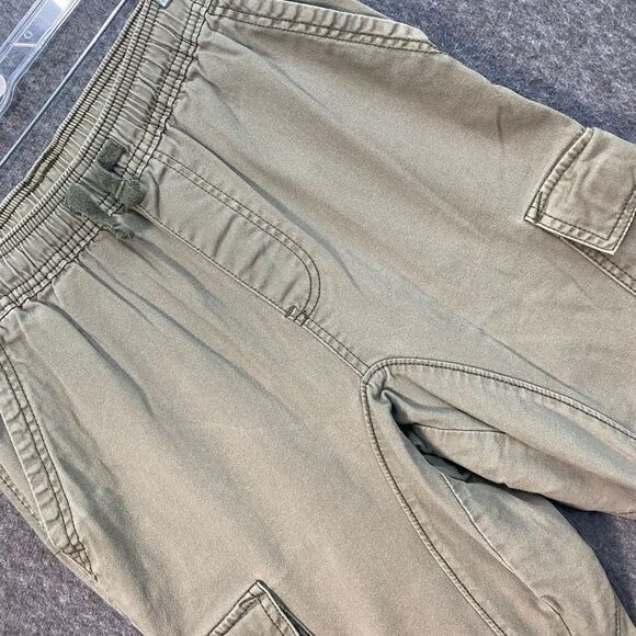 Faded‎ Glory S 28-30 Green Cargo Jogger Tactical Utility Army Hunting Gorpcore - Picture 1 of 9